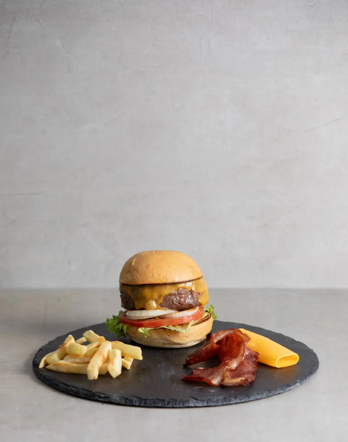 Hamburguesa Cheddar Tocineta