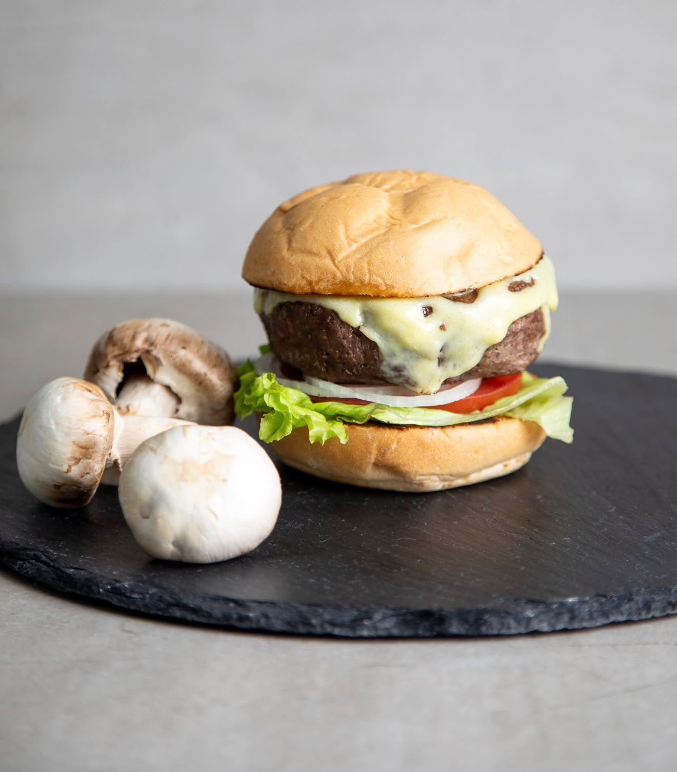 Hamburguesa Mozzarella Champiñón
