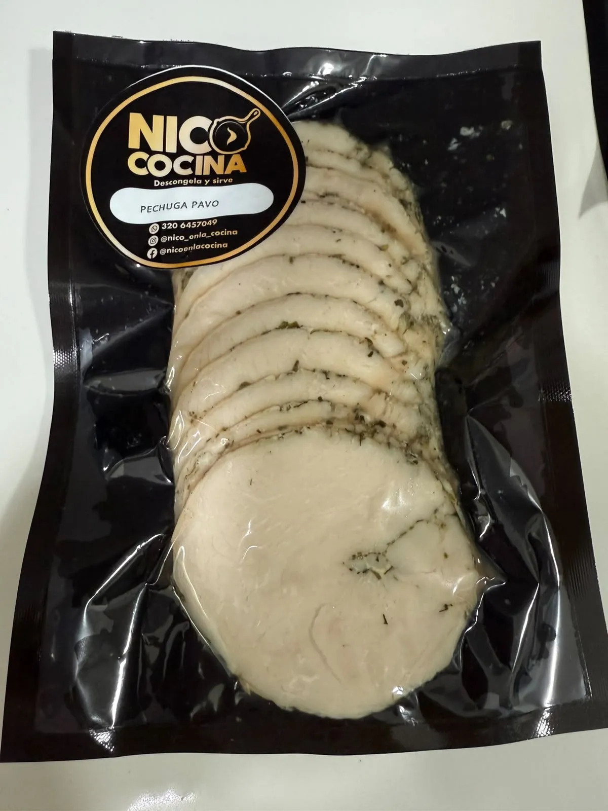 Jamón Pechuga de Pavo Rebanado